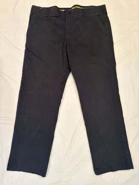Lee Extreme Comfort Pants Men's 40x30 Navy Straight Fit